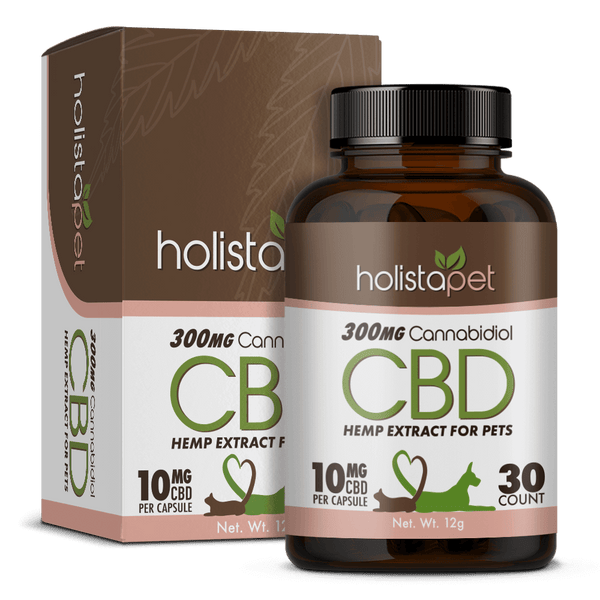 HolistaPet - CBD Capsules for Dogs & Cats 150mg