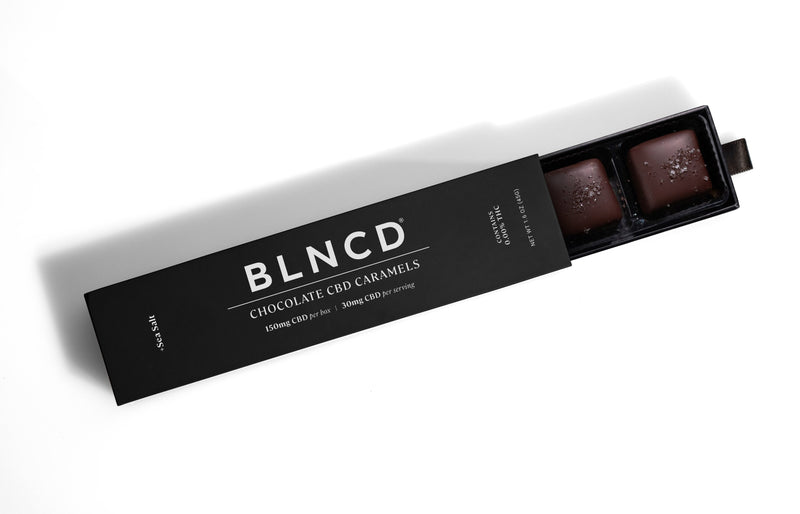 BLNCD - Chocolate CBD Caramels 150mg 5ct