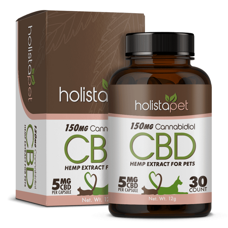 HolistaPet - CBD Capsules for Dogs & Cats 600mg